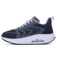 thumbnail image 1 of AOV Womens Arch Support Walking Shoes Plantar Fasciitis Fashion Sneakers Tennis Shoes for Foot Pain Relief, US Size 6, 1 of 8