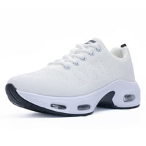 AOV Womens Running Shoes Walking Tennis Gym Fashion Sneakers Athletic Casual Comfortable Breathable Jogging Shoe White US 10.5