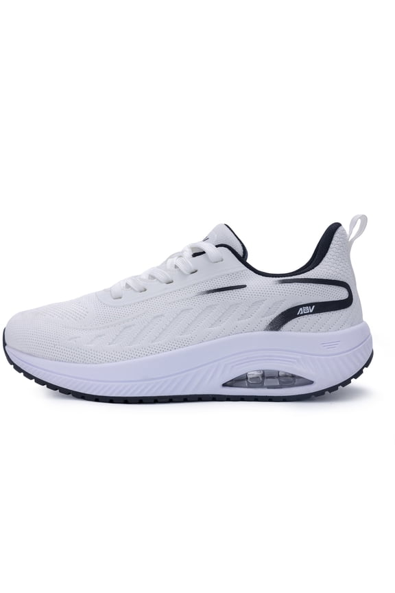 Womens Walking Shoes with Arch Support Athletic Running Tennis Orthotic Fashion Sneakers for Plantar Fasciitis,Size 11 White