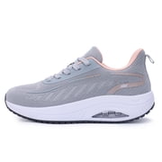 AOV Womens Walking Shoes with Arch Support Athletic Running Tennis Orthotic Fashion Sneakers for Plantar Fasciitis,Size