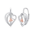thumbnail image 1 of AOVEAO Ballerina Earrings 925 Sterling Silver Ballet Dancer Earrings Jewelry Birthday Graduation Ceremony Gift for Women, 1 of 8