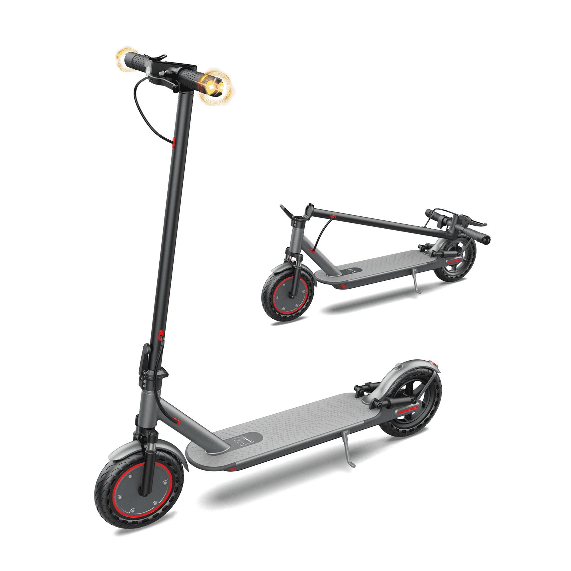 Monopattino Elettrico Pieghevole Megawheels 250W/350W - Adulti, Impermeabile, Nero - Foto 2
