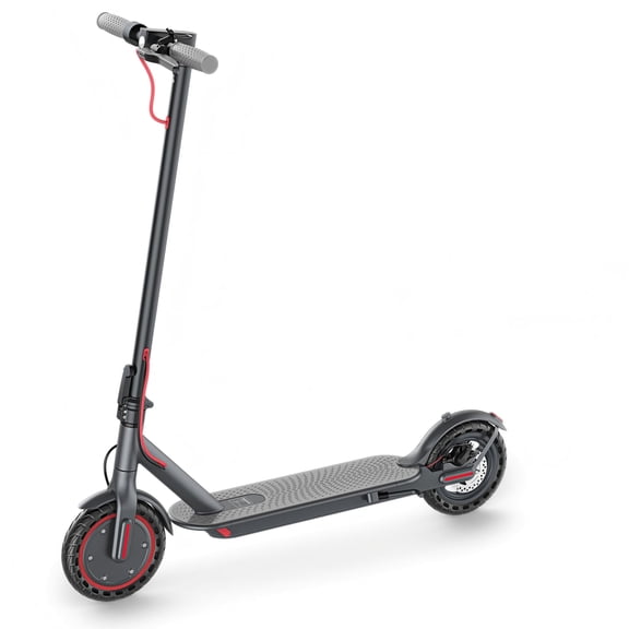 AOVOPRO 350W 8.5' Foldable Black Electric Scooter for Adults and Child, 21 Miles Range UL2272
