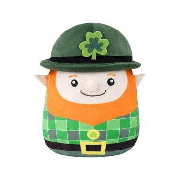 AOVUWU Adorable Leprechaun Plush Toy Soft & Cuddly St. Patrick's Day Gift for Kids & Collectors 12 Inches