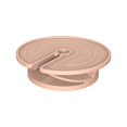 thumbnail image 1 of Interactive Slow Feeder Dog Bowl, Fun Spiral Design, Non-Slip Base, Promotes Healthy Eating, Dishwasher Safe, Pink, 1 of 4
