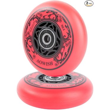 Flux 76mm RipStik Wheels 85A - Replacement Wheels With Bearings (2 Pack)
