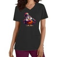 AOWNGIOYJRO Thanksgiving Gift Scrubs for Women Thanksgiving Scrub Tops