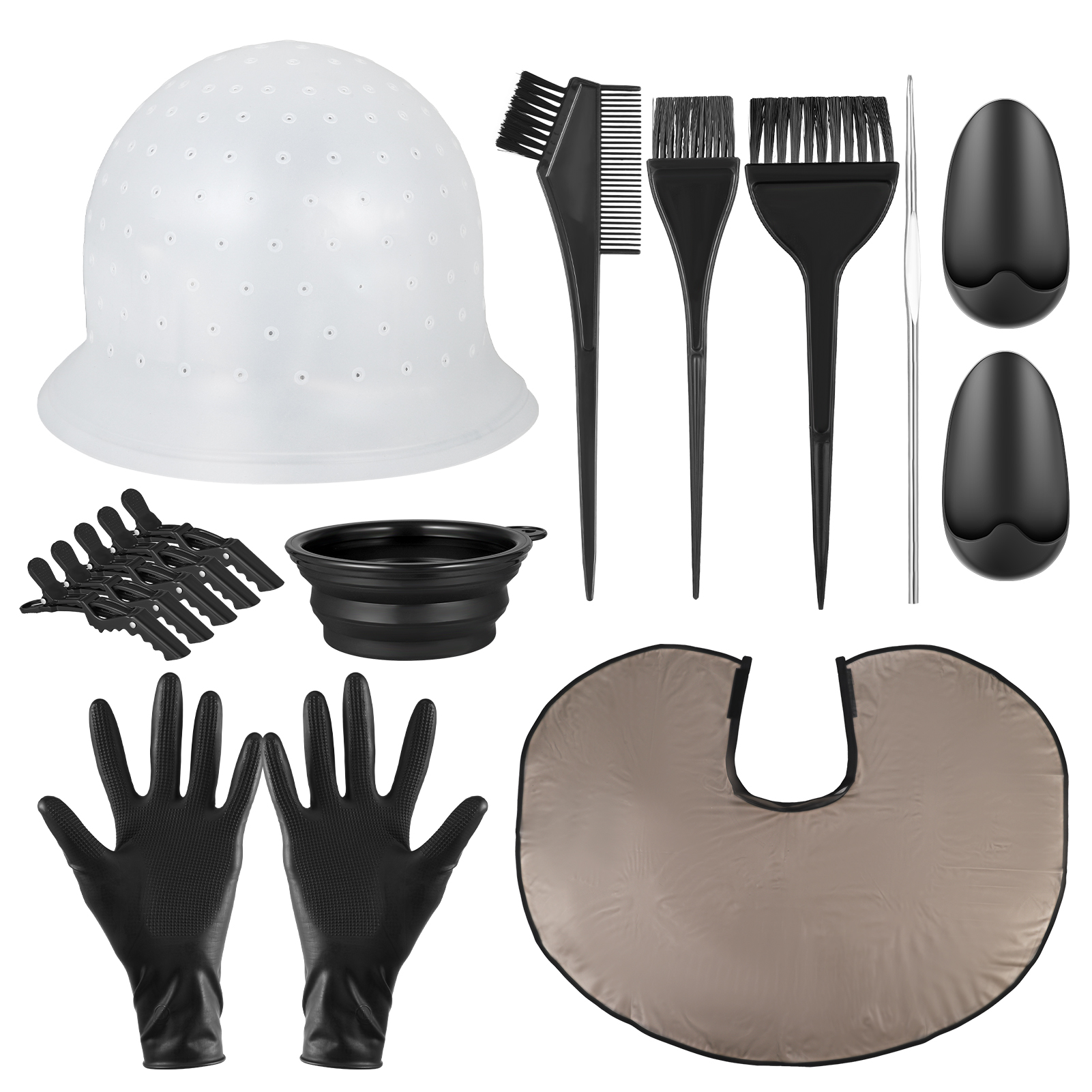 Mgaxyff Hair Dyeing Tool Set, Hair Color Mixing Kit,23Pcs/Set Hair