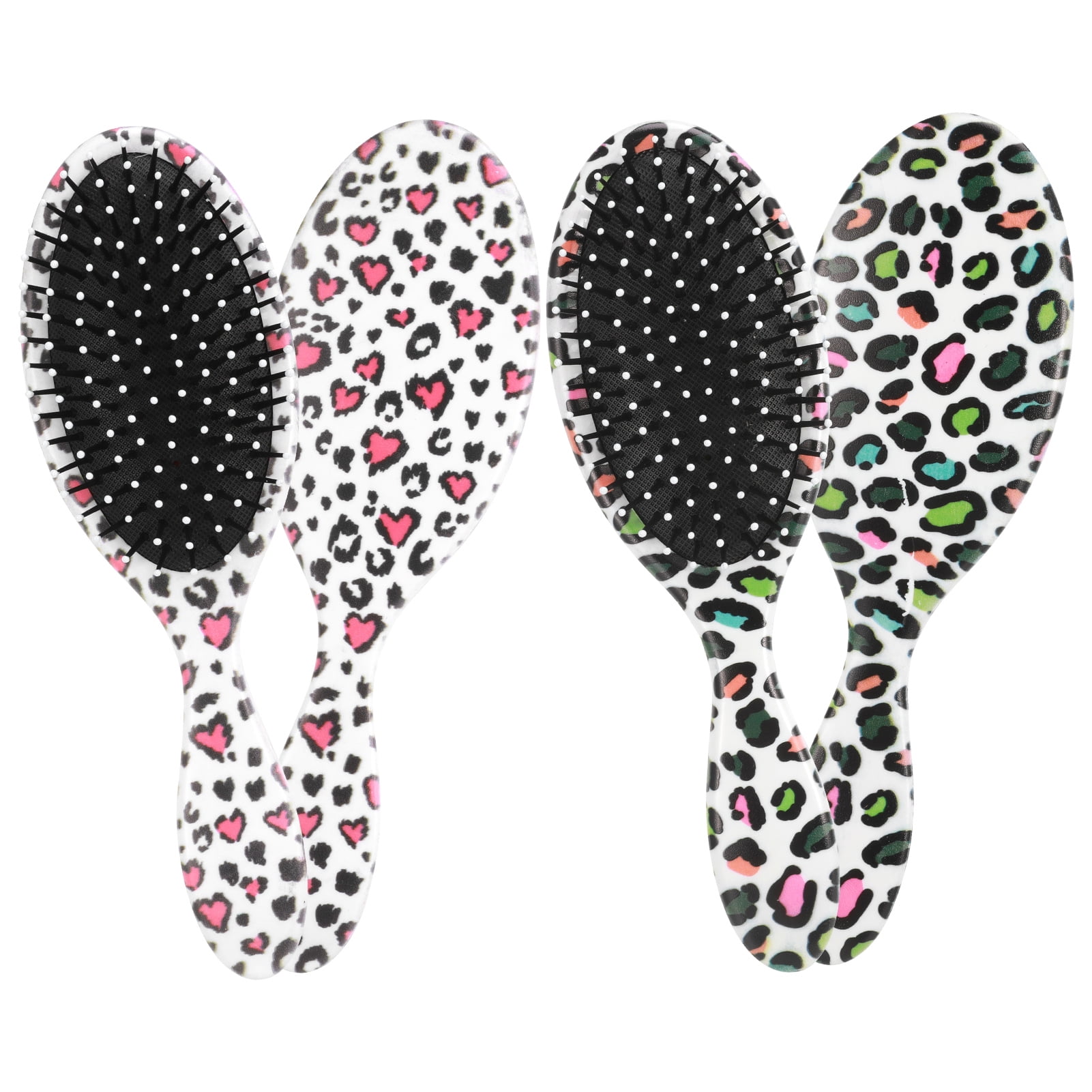 AOWOO 2 Pack Hair Brush for Kids Girl, Hair Detangler Brushes, Curly
