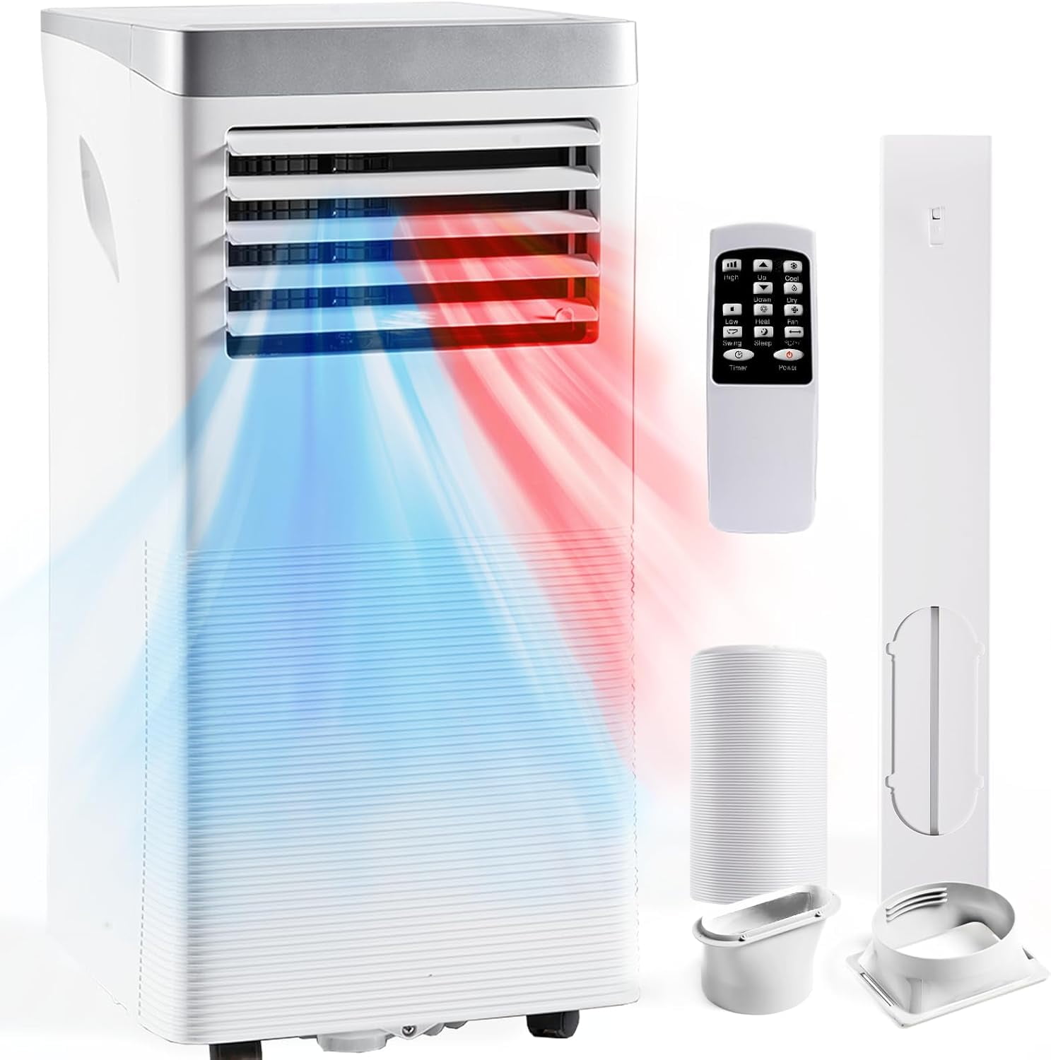 AOXUN 10000BTU Portable Air Conditioner and Heater Dehumidifier and Fan
