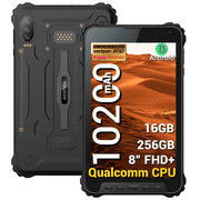 Aozora K8 Active Rugged Tablet, 8-inch Fhd+, 8GB Ram 256GB Storage, IP68 Waterproof, Mil-Std-810H, 10200mAh Battery, for Field Work