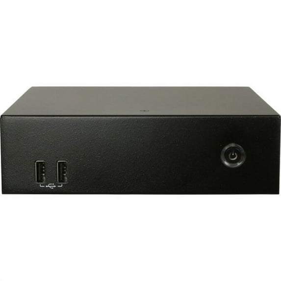 AOpen Digital Engine DE6140 Desktop Computer, AMD R-Series R-464L Quad-core (4 Core) 2.30 GHz, 4 GB RAM DDR3 SDRAM, Black