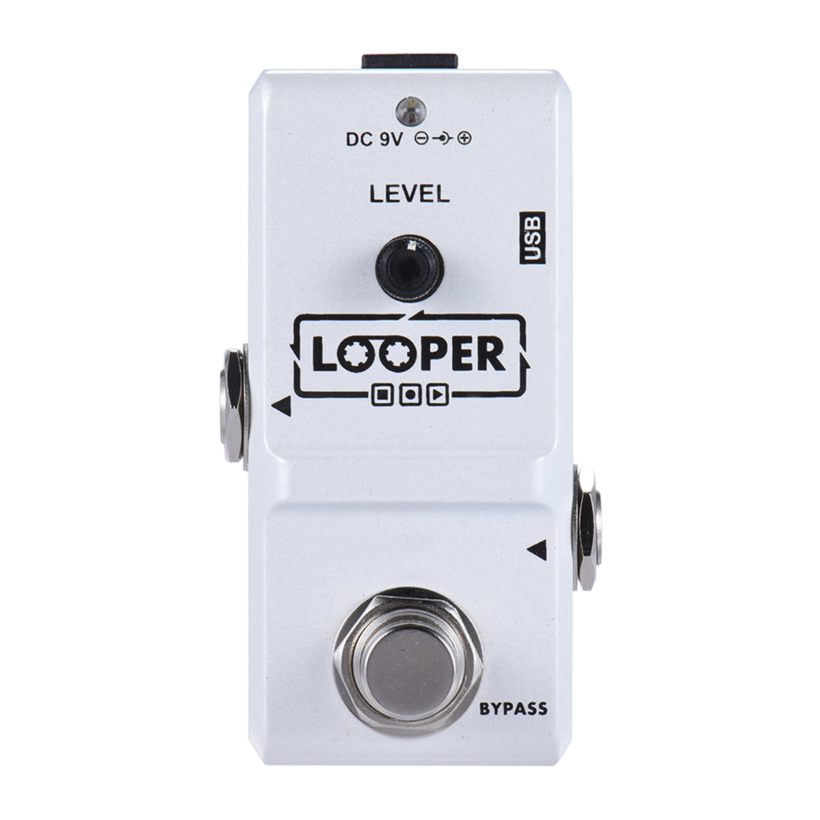 AP-09 Nano Series Loop Electric Guitar Effect Pedal Looper True Bypass Unlimited Overdubs 10 Minutes Recording with USB Cable