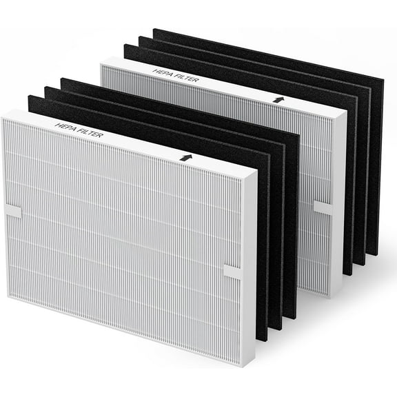 AP-1512HH Air Purifier Replacement Filter Set for Coway Airmega AP-1512HH and and Airmega 200M air Purifier, 2 HEPA and 6 Carbon Filters