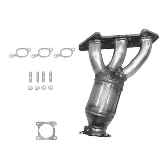 AP 641375 Catalytic Converter with Integrated Exhaust Manifold Fits select: 2002-2004 VOLVO S80