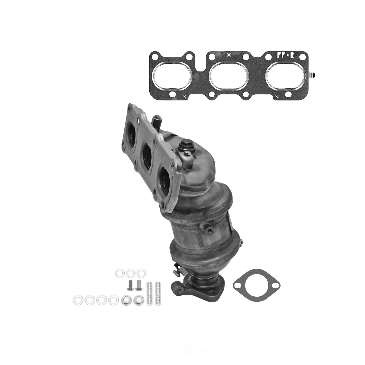 AP 641497 Catalytic Converter with Integrated Exhaust Manifold Fits select: 2020-2022 KIA TELLURIDE, 2020-2022 HYUNDAI PALISADE