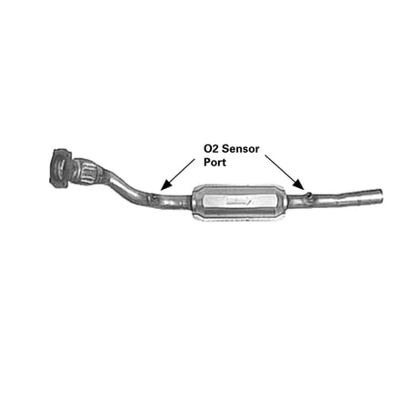 AP 642687 Catalytic Converter Fits select: 2000-2006 AUDI TT