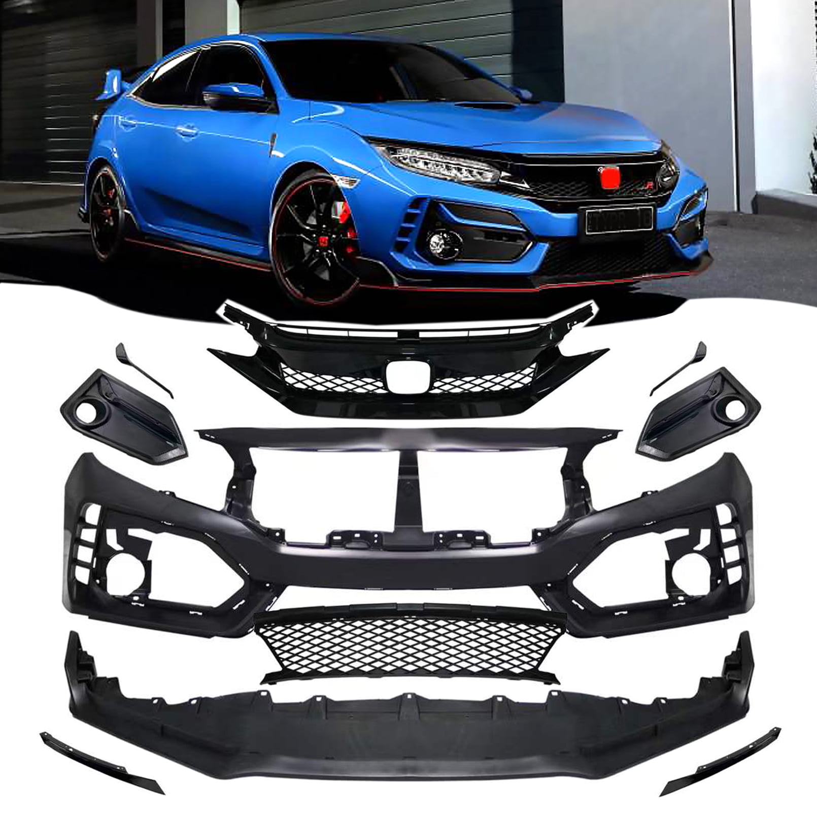 AP-AUTO HA-TC-HA-004 Automotive Retrofit Front Bumper Body Parts fits