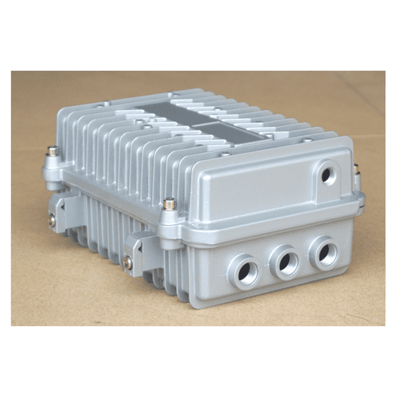 AP Amplifier Case for Outdoor Wireless Bridge Base Station,Metal Die-Casting Shell,Waterproof Box,Size 215x130x85mm,1 * AP Amplifier Case,Silver