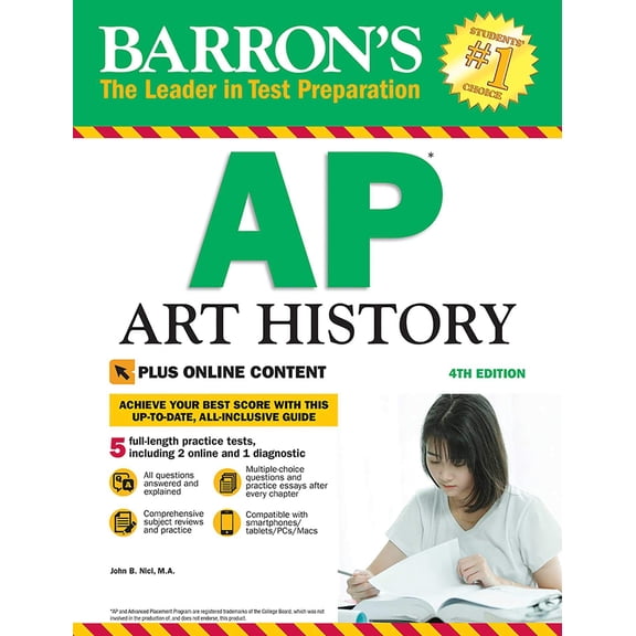 AP Art History with Online Tests (Barron's AP)
