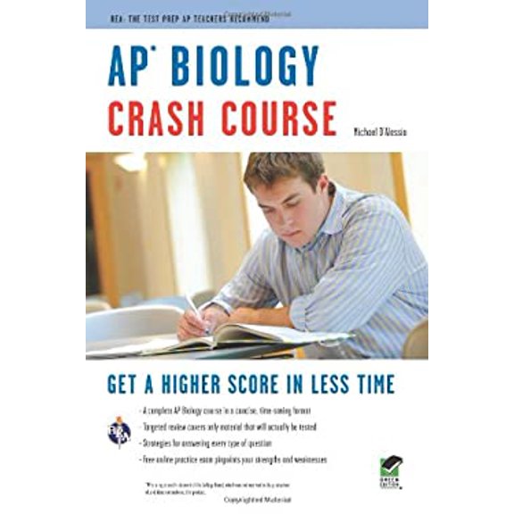 Pre-Owned AP Biology Crash Course (Paperback) 0738606626 9780738606620