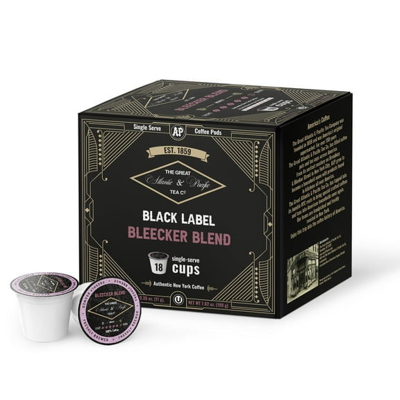 AP Bleecker Blend Single Serve Coffee Pods, 18 Count