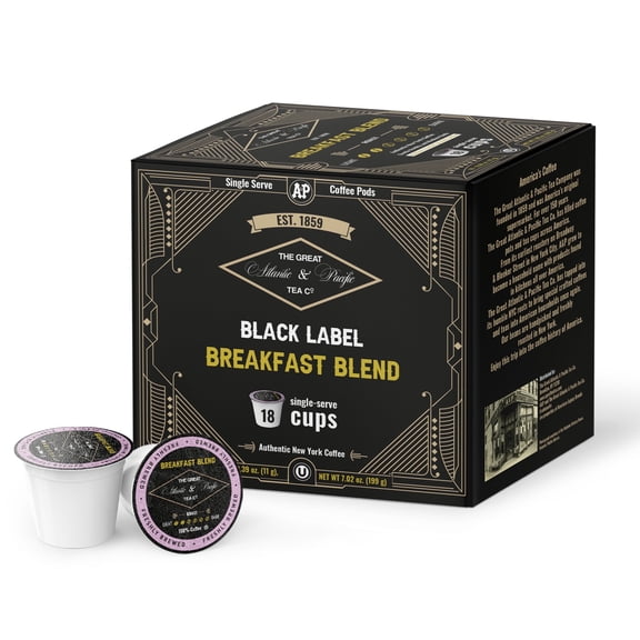 AP Breakfast Blend Medium Roast Single Serve Coffee Pods, 72 Count, Smooth Balanced Coffee Blend, K-Cup Compatible for Keurig Brewers