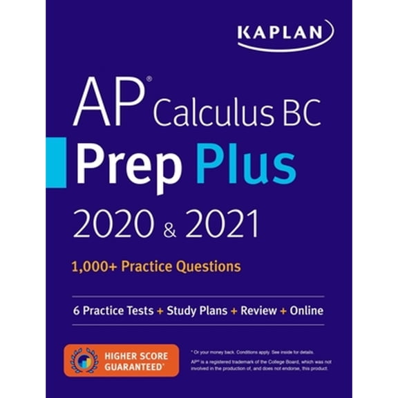 Pre-Owned AP Calculus BC Prep Plus 2020 & 2021: 6 Practice Tests + Study Plans + Review + Online (Paperback) 1506261027 9781506261027