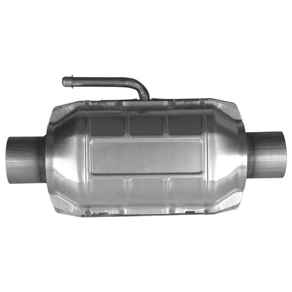 AP EXHAUST PRODUCTS 602004 CONVERTER - PREOBDII STANDARD DUTY UNIVERSAL Fits select: 1989-1990 JEEP WRANGLER / YJ, 1987-1988 JEEP WRANGLER