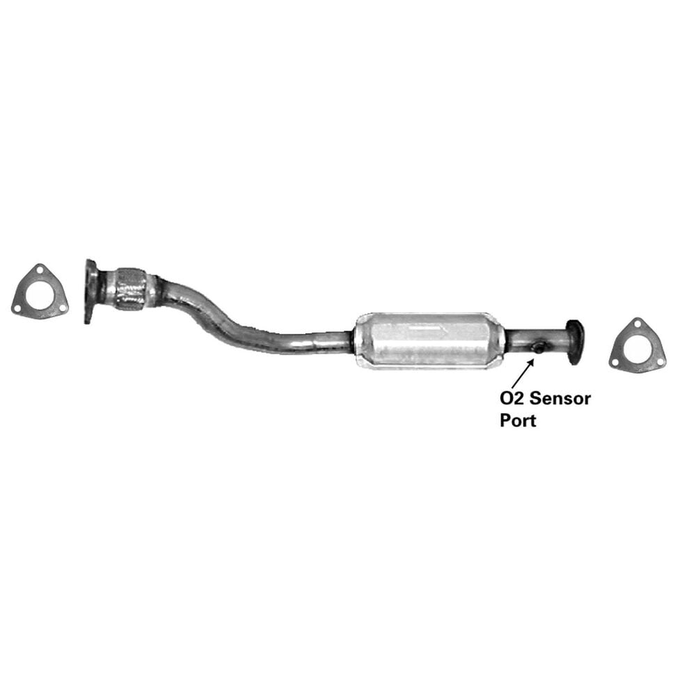 AP EXHAUST PRODUCTS 642572 99-01 ALERO/GRAND AM 2.4L/99-02 CAVALIER/J2000/SUNBIRD/SUNFIRE 2.4L CONVERTER - Fits select: 1999-2001 PONTIAC GRAND AM, 1999-2001 OLDSMOBILE ALERO