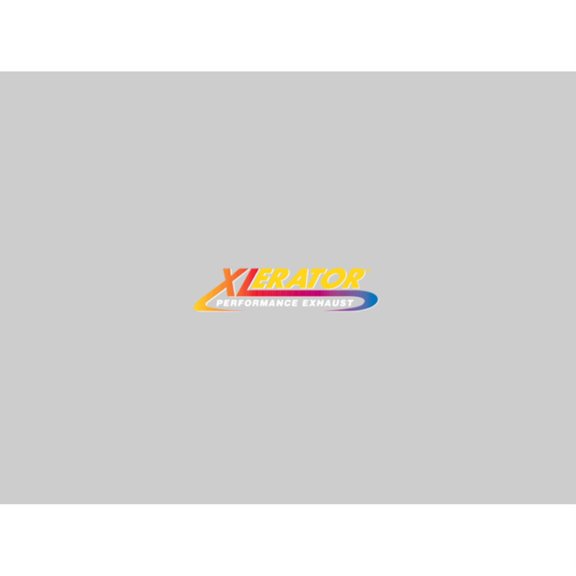 AP EXHAUST PRODUCTS XS0445 MUFFLER - XLERATOR STAINLESS STEEL, ROUND, 20IN OAL, 2.25IN