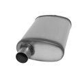 thumbnail image 1 of AP EXHAUST PRODUCTS XS1225 MUFFLER - XLERATOR STAINLESS STEEL, OVAL-O/C, 20IN OAL, 2.25IN, 1 of 2