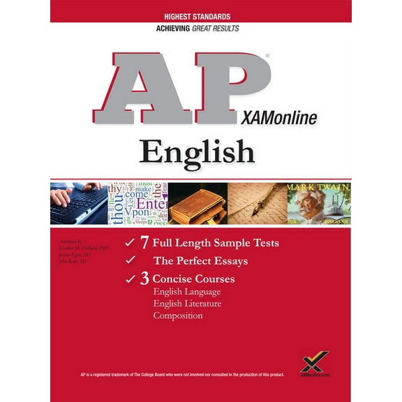 AP English: Language, Literature, and Composition Exam, 2018 Edition (College Test Preparation), (Paperback)