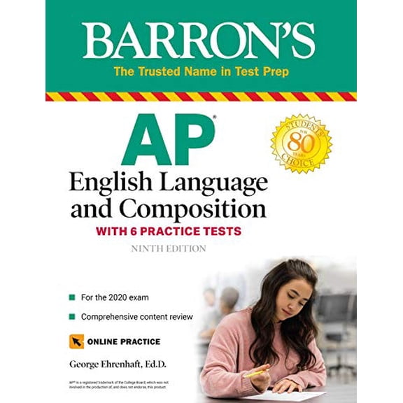Pre-Owned AP English Language and Composition: With 6 Practice Tests (Paperback) 150626154X 9781506261546