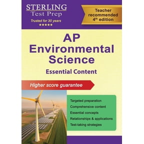 AP Environmental Science Essential Content: Comprehensive Review for Advanced Placement (AP) Exam, (Paperback)