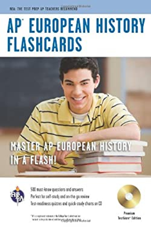 Pre-Owned AP® European History Premium Edition Flashcard Book (Advanced ...