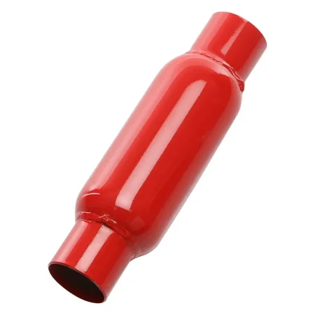 AP Exhaust 87520CB Cherry Bomb Glass Pack Series Steel Red Exhaust Muffler