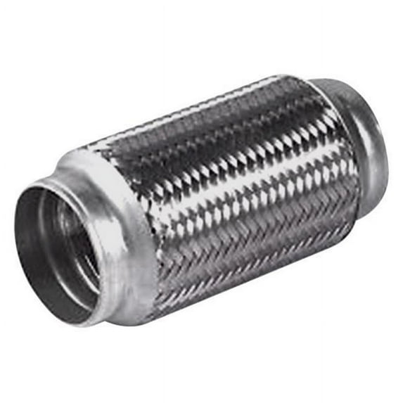 AP Exhaust APE8824IB 2.5 in. Core No Necks 8 in. Oal with Inner Braid Flex Coupling