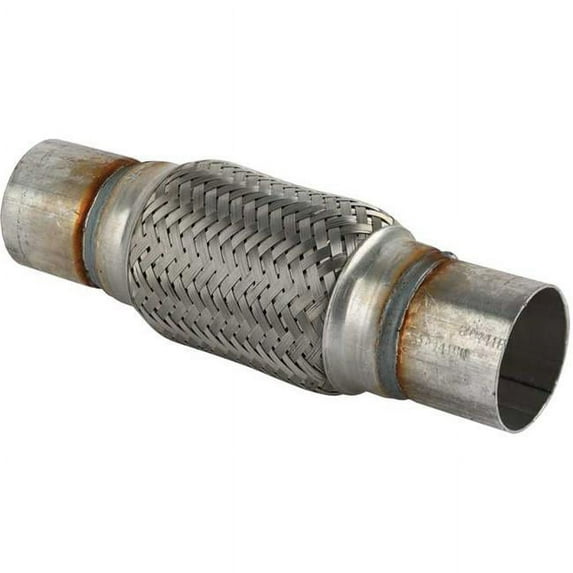 AP Exhaust APE8848IB 2.5 x 10 in. Flex Coupling with Neck & Inner Braid