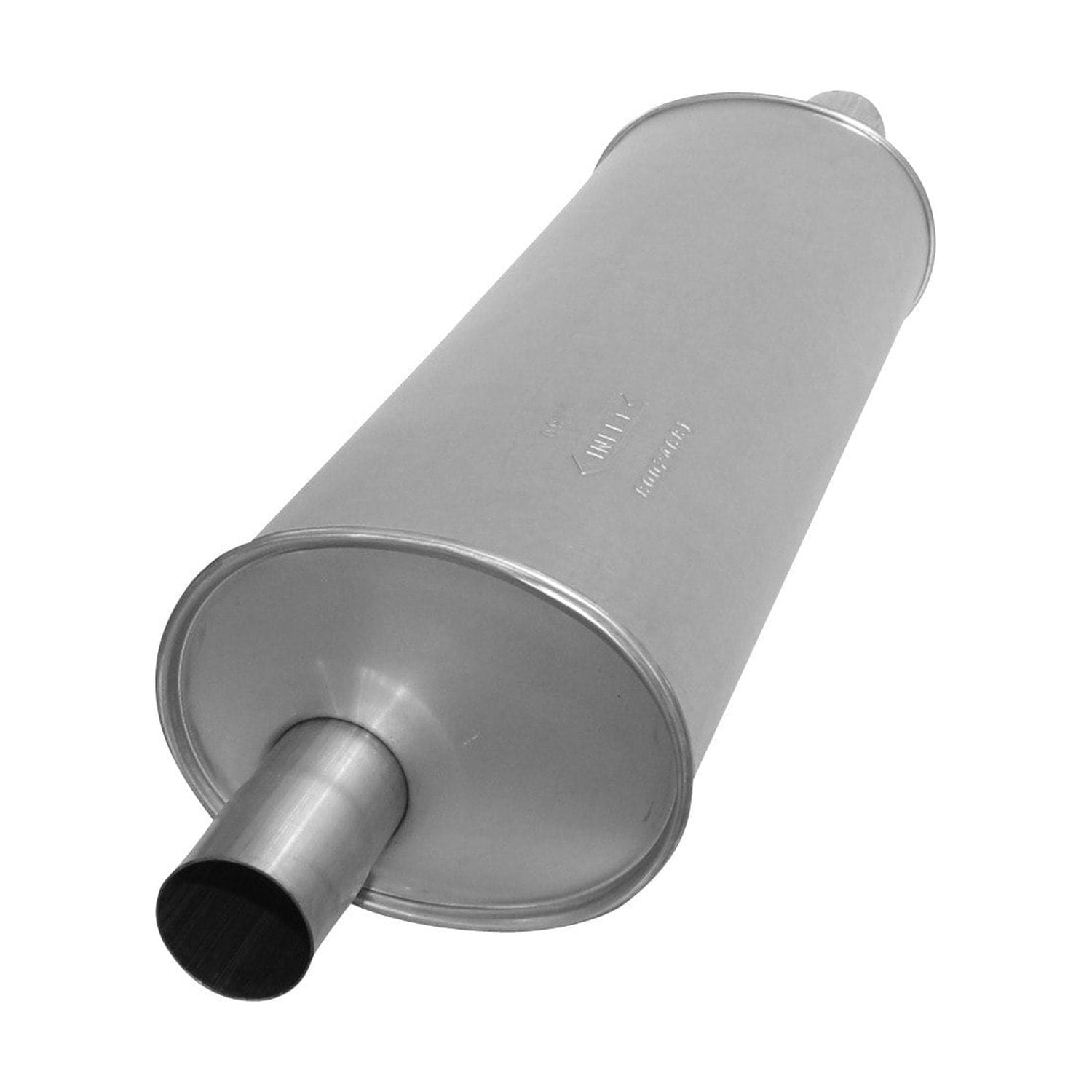 AP Exhaust Baffled Design Vehicle Mufflers, Aluminized Steel, 37.00 in x 10.00 in x 8.00 in, 19.0 lb