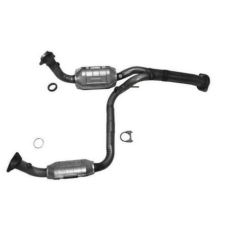 AP Exhaust Catalytic Converter-Direct Fit P/N:645809 Fits select: 2007-2010 CHEVROLET SILVERADO, 2007-2010 GMC SIERRA