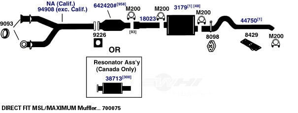 AP Exhaust Exhaust Bracket 8429 Fits select: 1980-1995 JEEP CHEROKEE, 1984-1991 JEEP GRAND WAGONEER