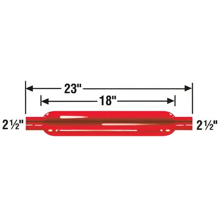 AP Exhaust GLASSPACK P/N:87529CB