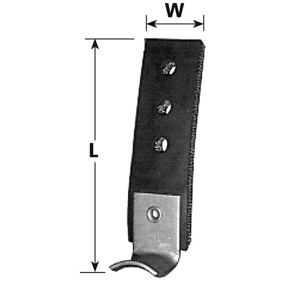 AP Exhaust - Hanger - Rubber Strap w/Swivel Saddle; 100 per package (339801)