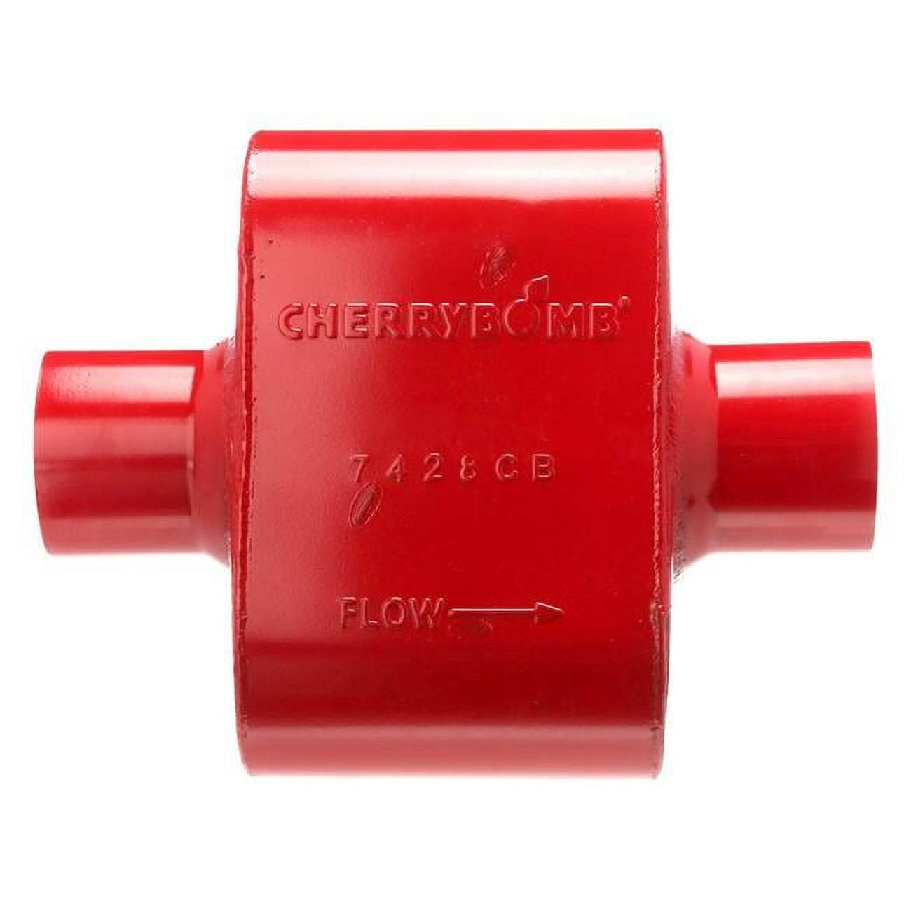 AP Exhaust Products Cherry Bomb Extreme Muffler, Oval C-C - 12-3