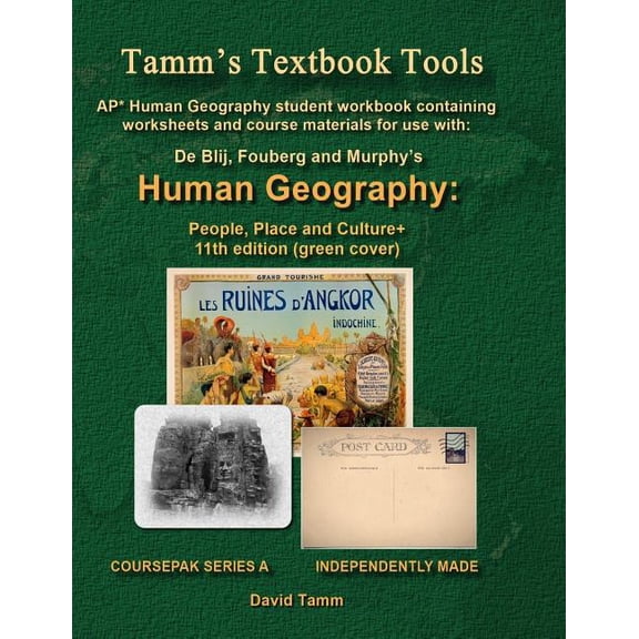 AP* Human Geography: People, Place and Culture 11th edition+ Student Workbook: Relevant Daily (Paperback) by David Tamm