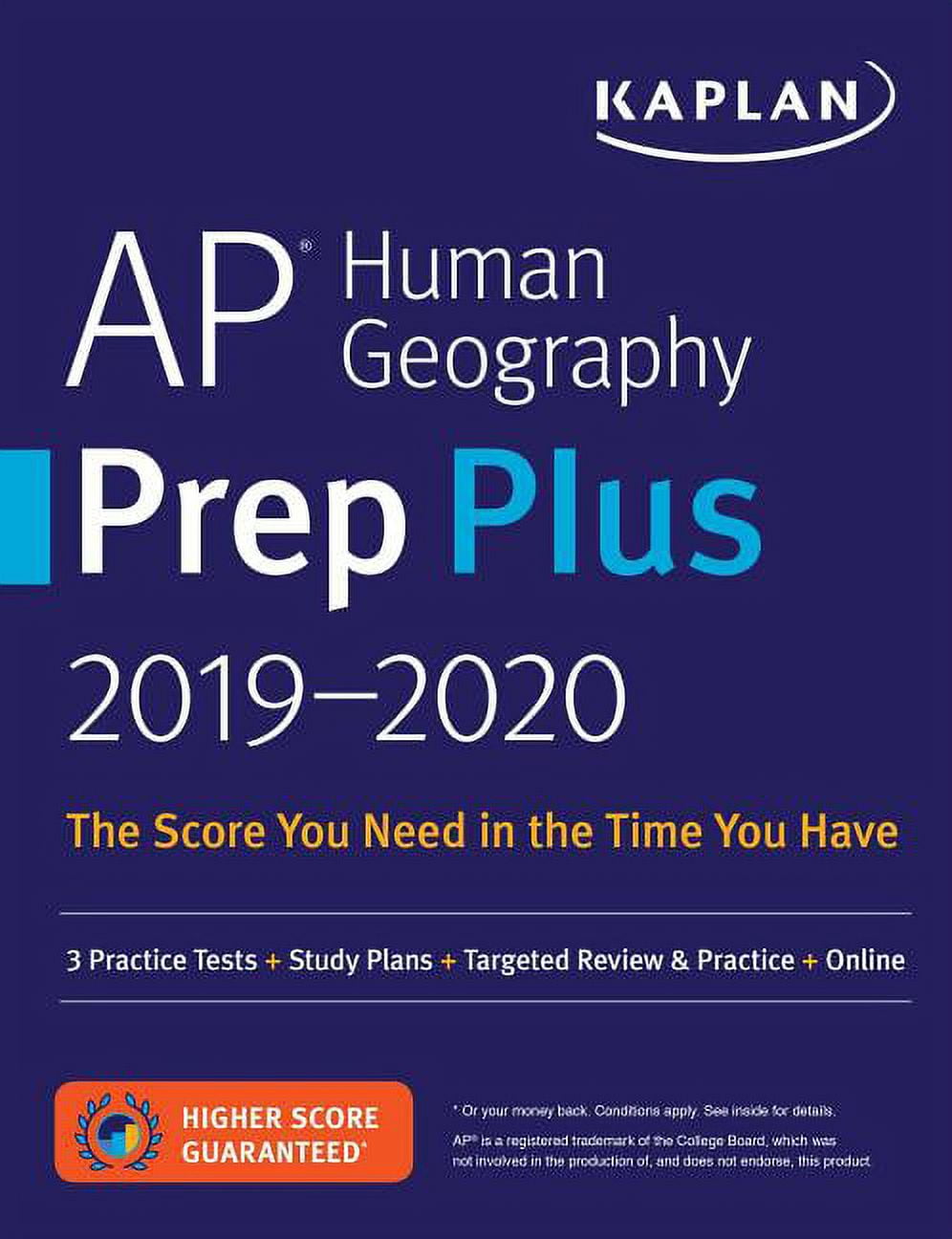 AP Human Geography Prep Plus 20192020 3 Practice Tests + Study Plans