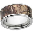 thumbnail image 1 of AP Men's Camo 10mm Stainless Steel Wedding Band with Polished Edges and Deluxe Comfort Fit, 1 of 1