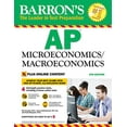thumbnail image 1 of Pre-Owned AP Microeconomics/Macroeconomics with Online Tests (Barron's Test Prep), 9781438010656, 1438010656, Paperback, Sixth edition, 1 of 1