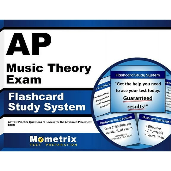 AP Music Theory Exam Flashcard Study System : AP Test Practice Questions & Review for the Advanced Placement Exam (Cards)